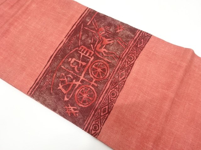 JAPANESE NAGOYA OBI / CARRIAGE
